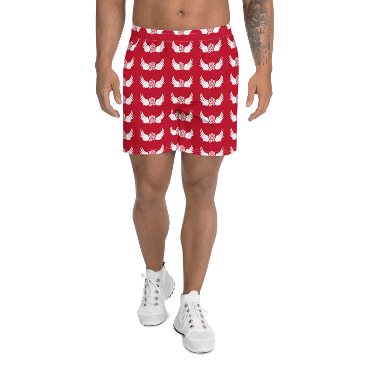 System Shorts Red & White product image (1)