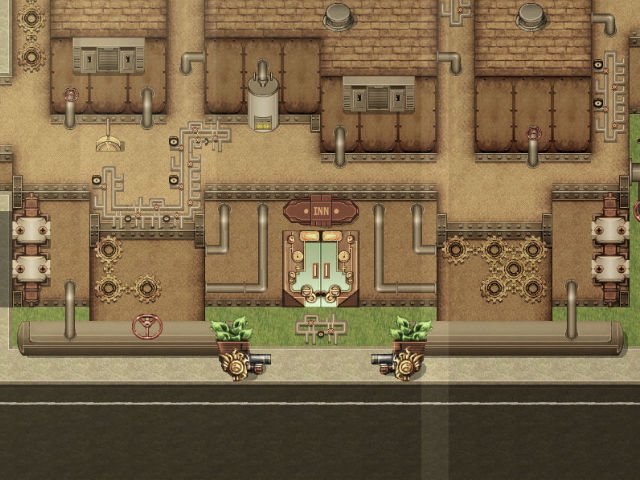 KR Steampunk Exterior Tileset for RPGs product image (6)