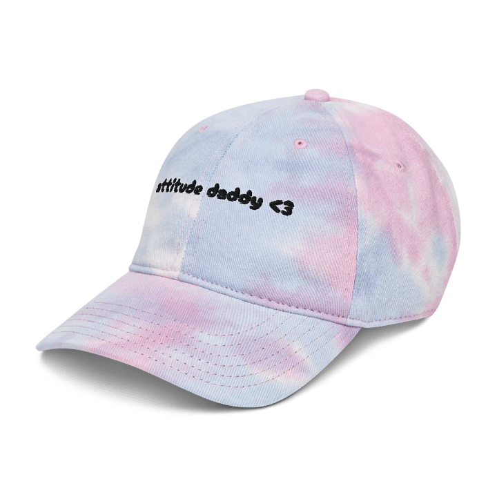 attitude daddy <3- Tie Dye hat product image (2)