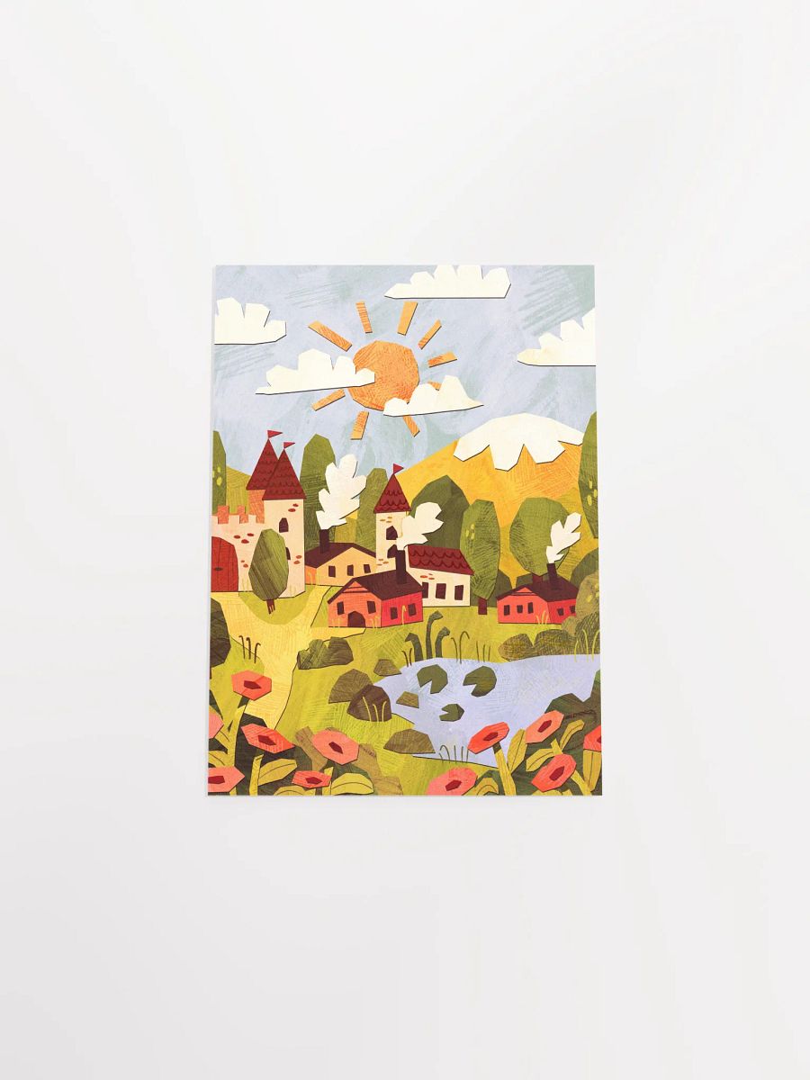 Collage Village Print product image (5)