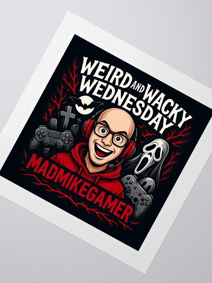Weird & Wacky Gamer Sticker Set product image (2)