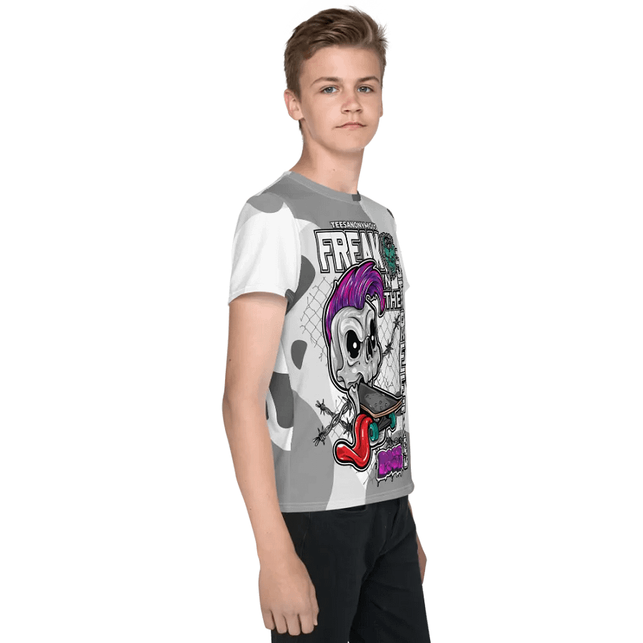 Youth Graphic Tee - Freak in the Streets V13 product image (6)