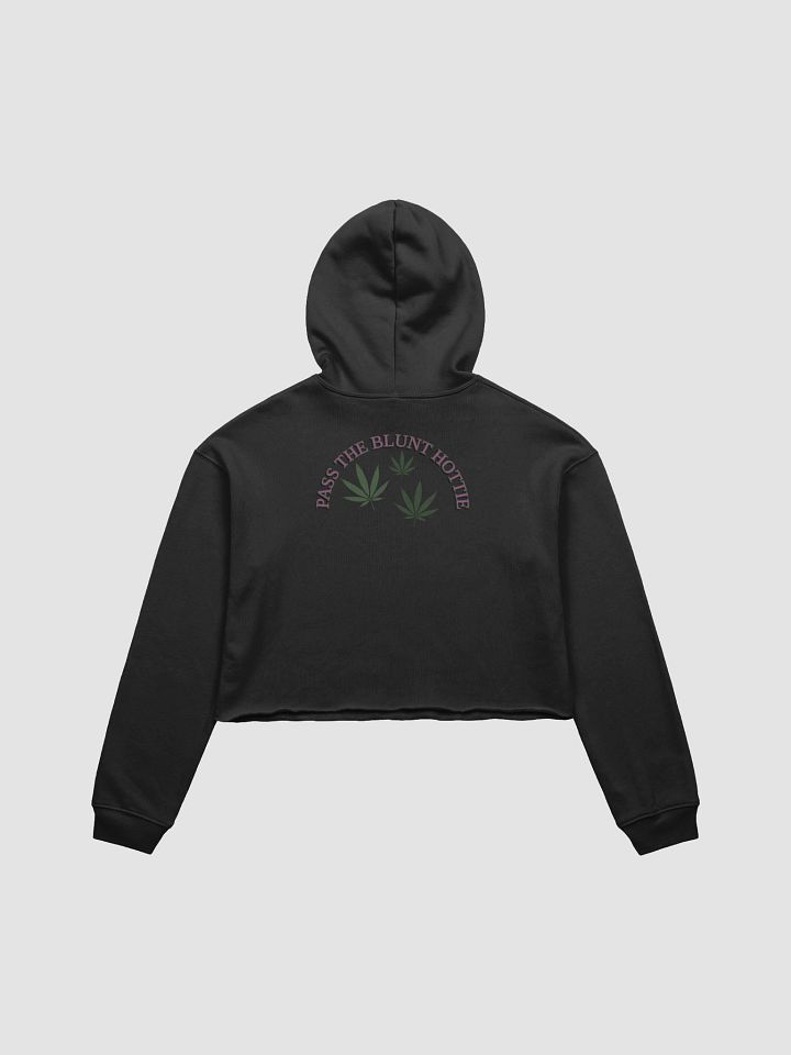 StonerGirl Cannabis Leaf Crop Hoodie product image (7)
