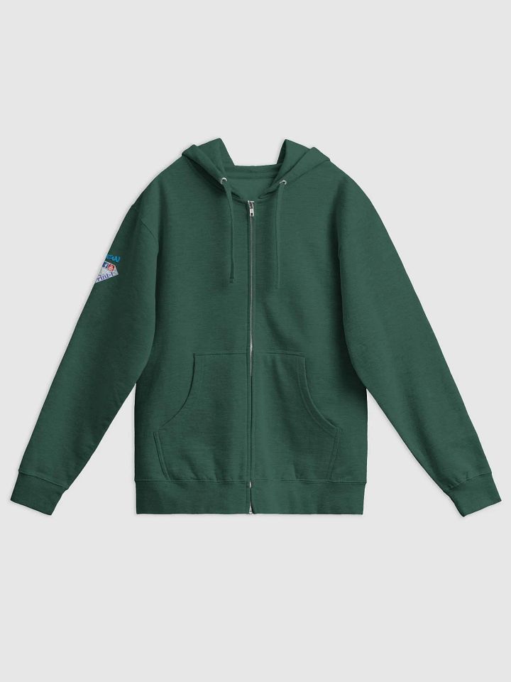 Du bist nicht alleine , Herren Kapuzenpullover mit Reißverschluss product image (4)