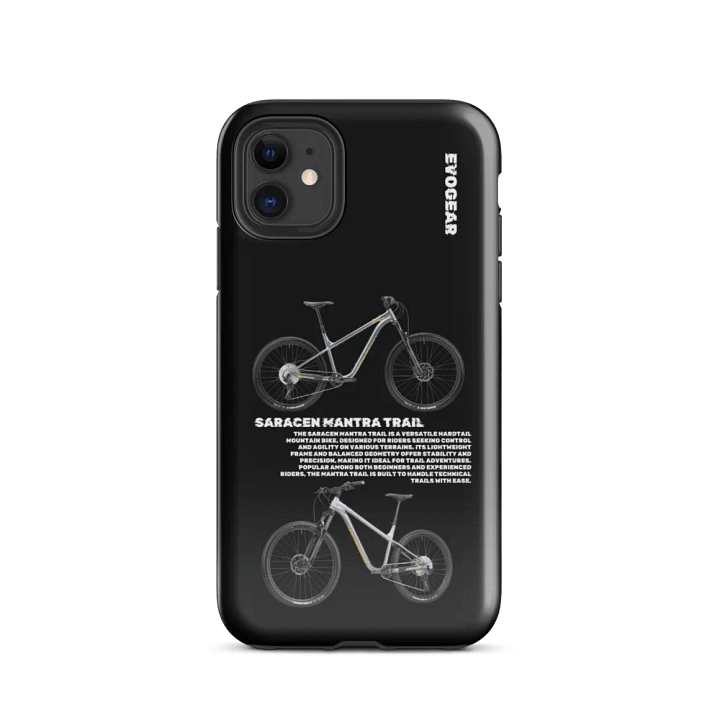 Black Mantra Trail iPhone Case product image (2)