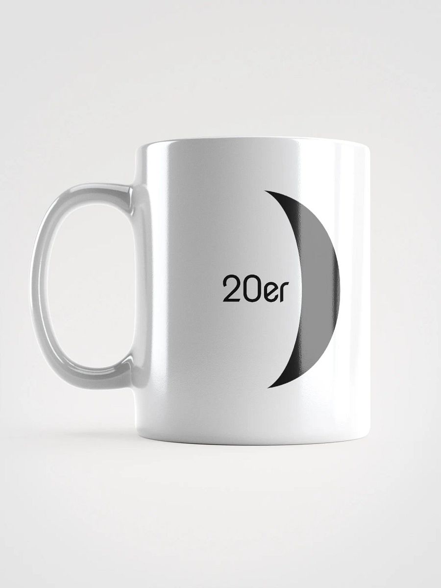 20er Waning Gibbous (White Glossy Mug) product image (6)