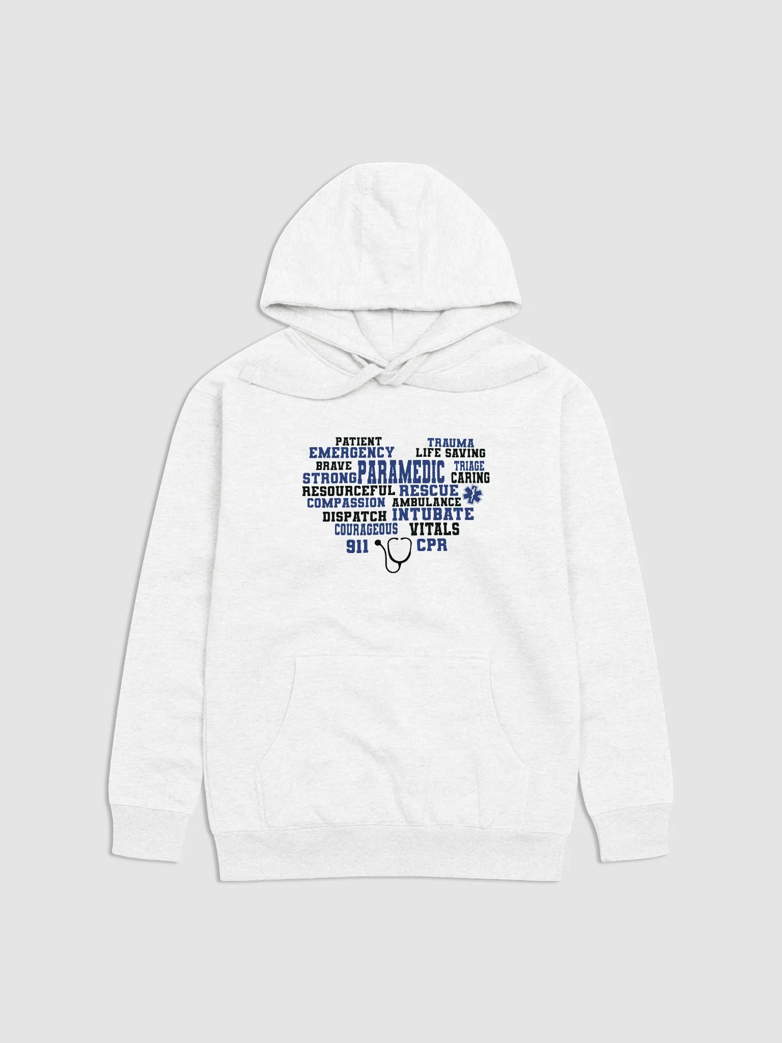 Paramedic Heart - Adult Hoodie product image (1)