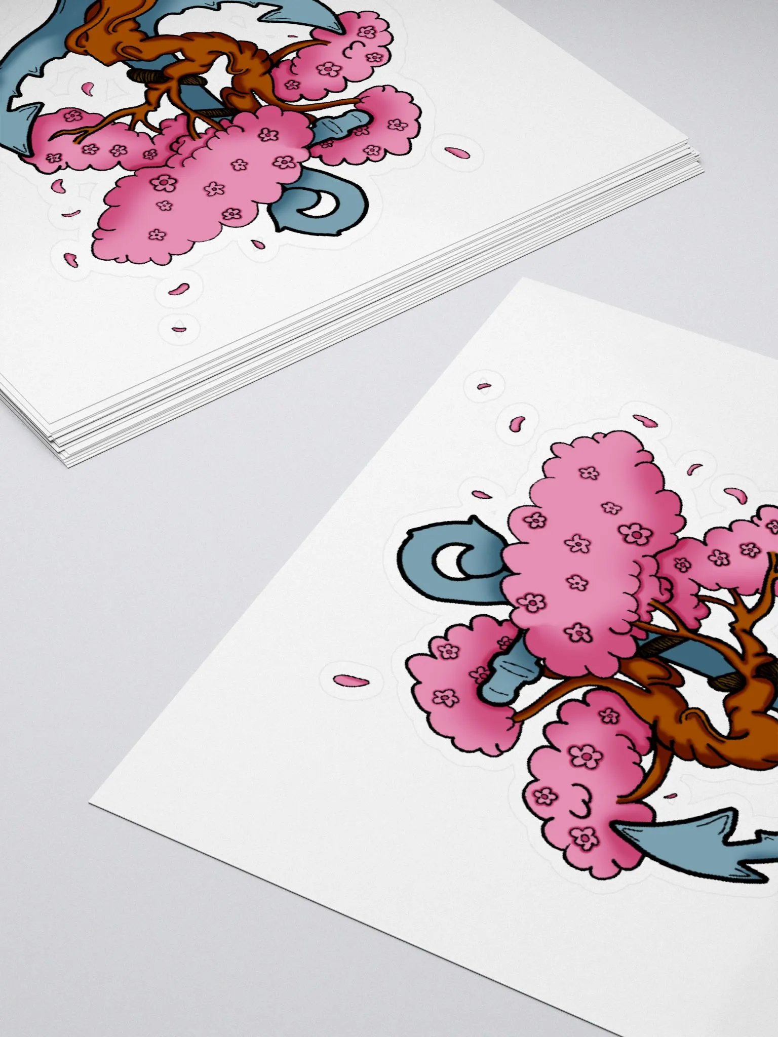 Blossomed Anchor Sticker product image (4)