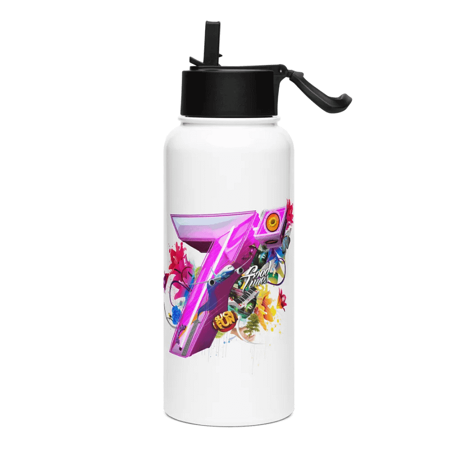 Tobu Stainless Steel Water Bottle: Good Times product image (3)