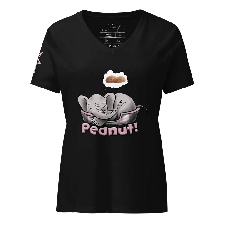 Sleepy Peanut - SFA Women's V-Neck T-Shirt product image (1)