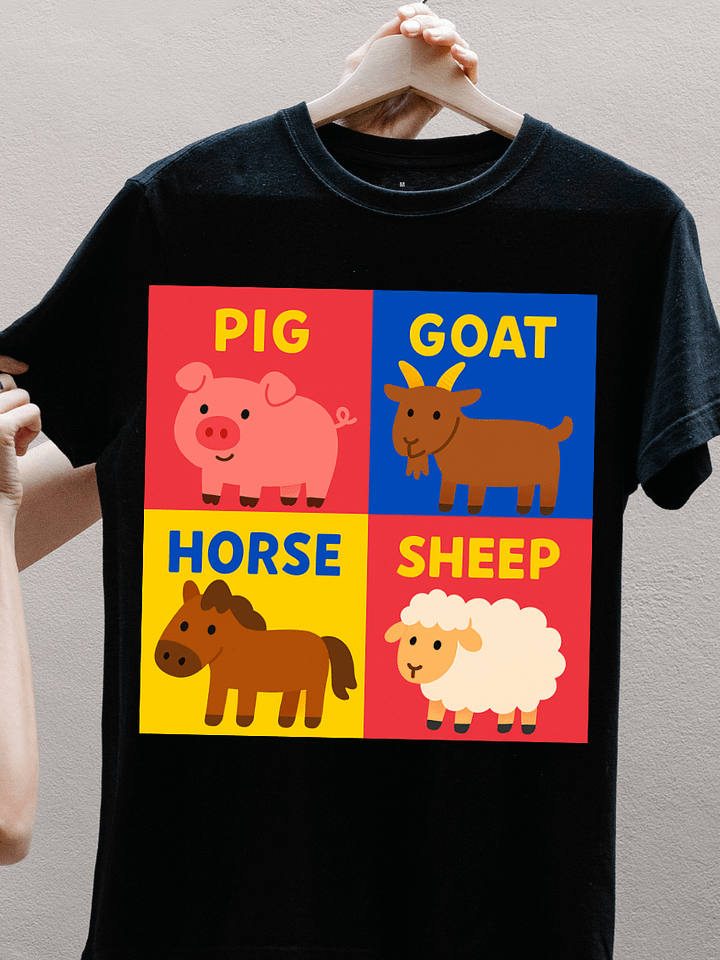 Animal Kingdom Colorblock Heavyweight Tee product image (1)