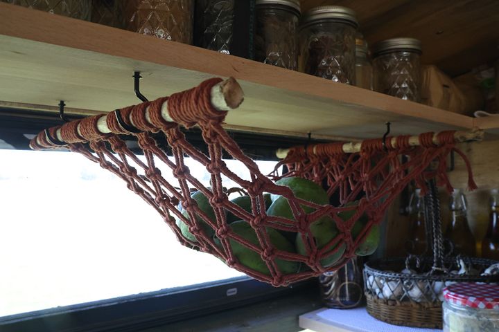 Hanging Macrame Fruit Basket product image (2)