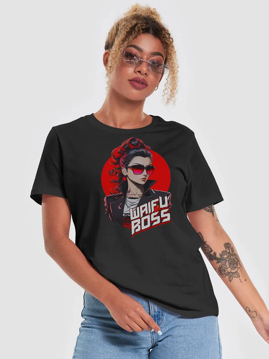 Waifu Boss v2 - Bella Canvas Women's Supersoft Relaxed-fit T-Shirt product image (1)