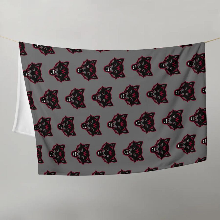 Vintage Captain Wolfpak Logo Throw Blanket product image (21)