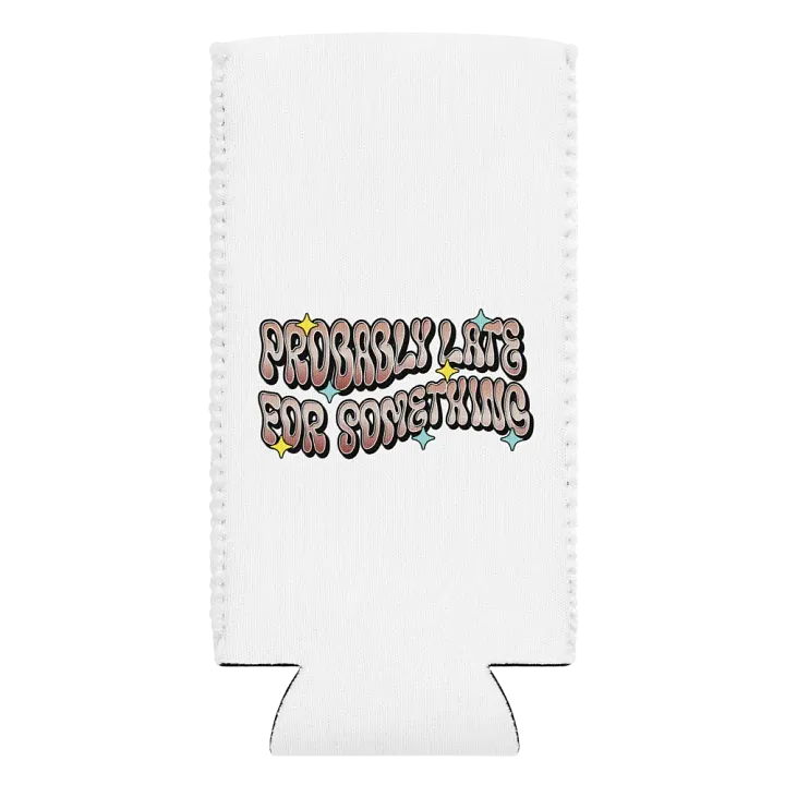 Probably Late For Something Wave Can Cooler product image (2)