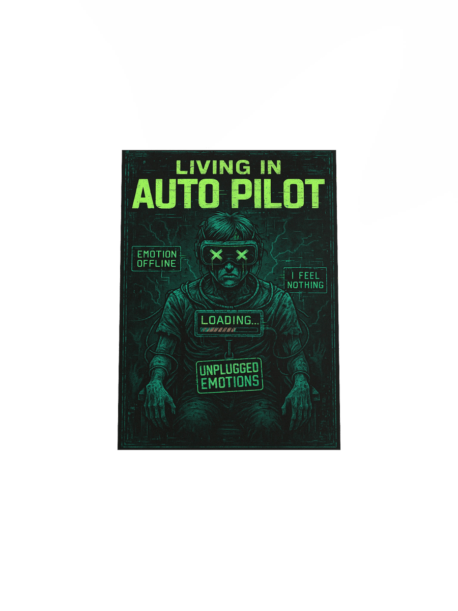 Living in Auto Pilot Poster product image (32)