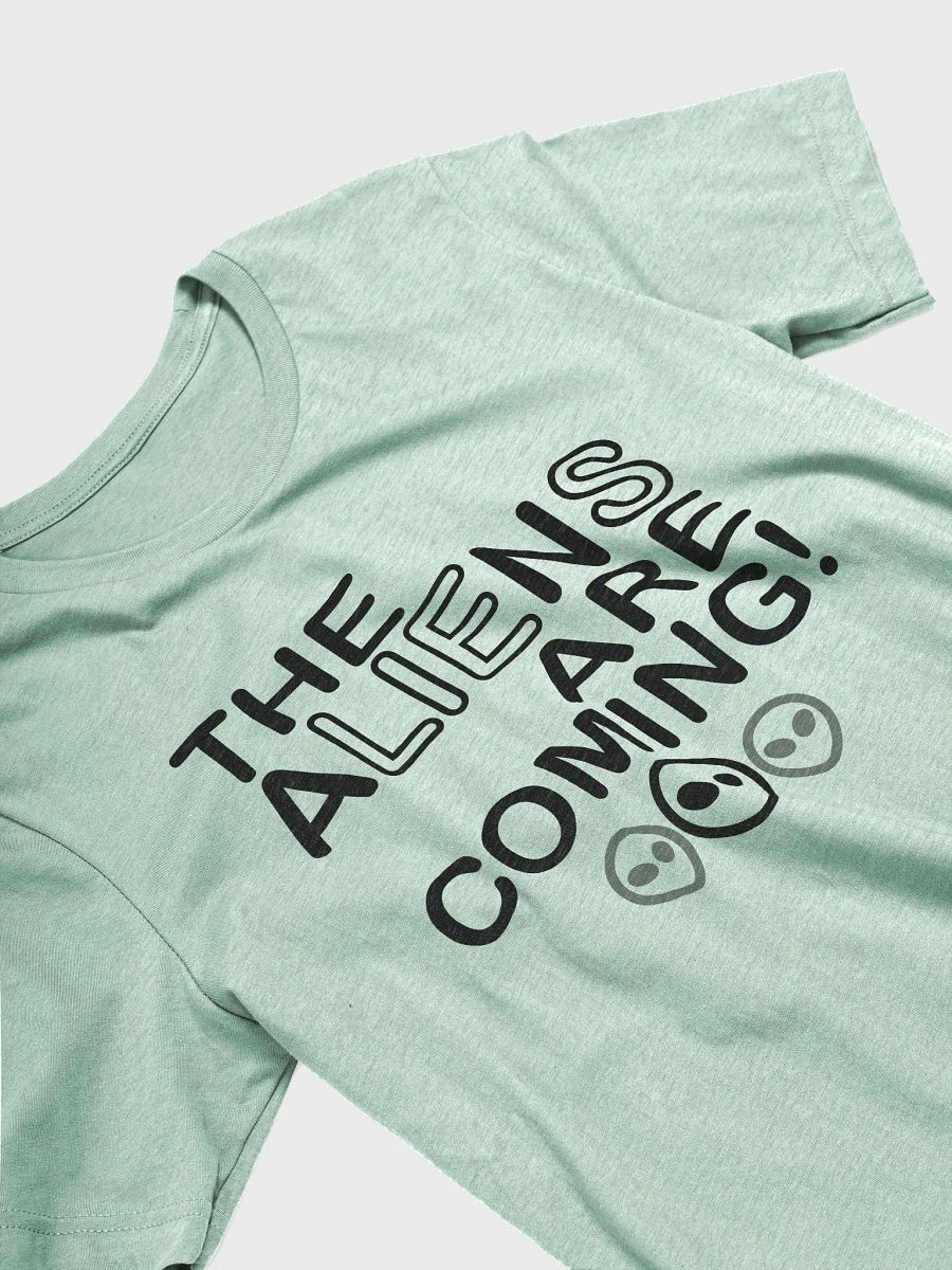 The Aliens Are Coming! - Black - Bella+Canvas Supersoft T-Shirt product image (3)