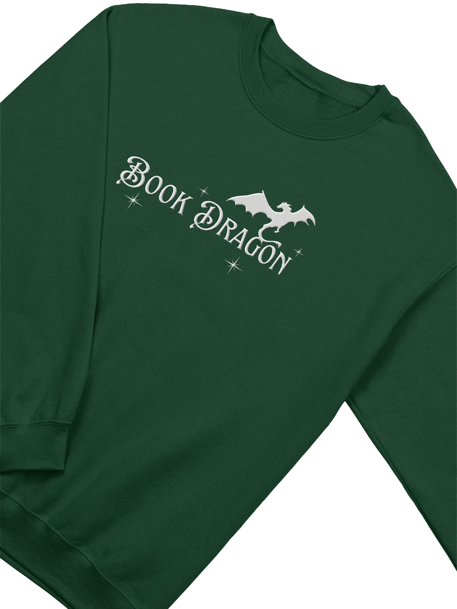 Book Dragon Embroidered Crewneck Sweatshirt product image (8)