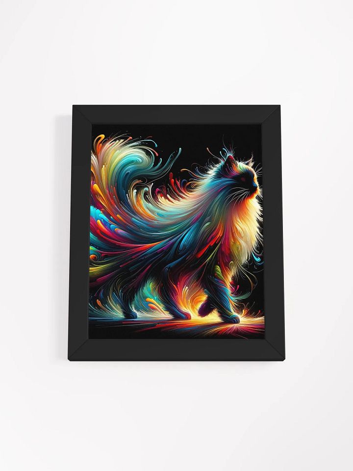 Framed High-Quality Matte Poster (in): Birman 4 product image (1)