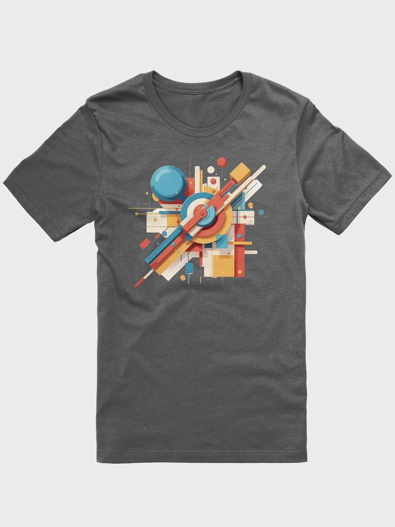 Vibrant Geometric Fusion T-Shirt
