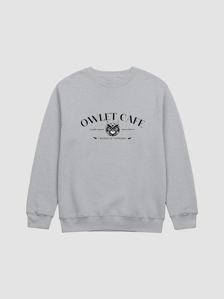 Owlet Cafe Crewneck - Black Lettering product image (2)