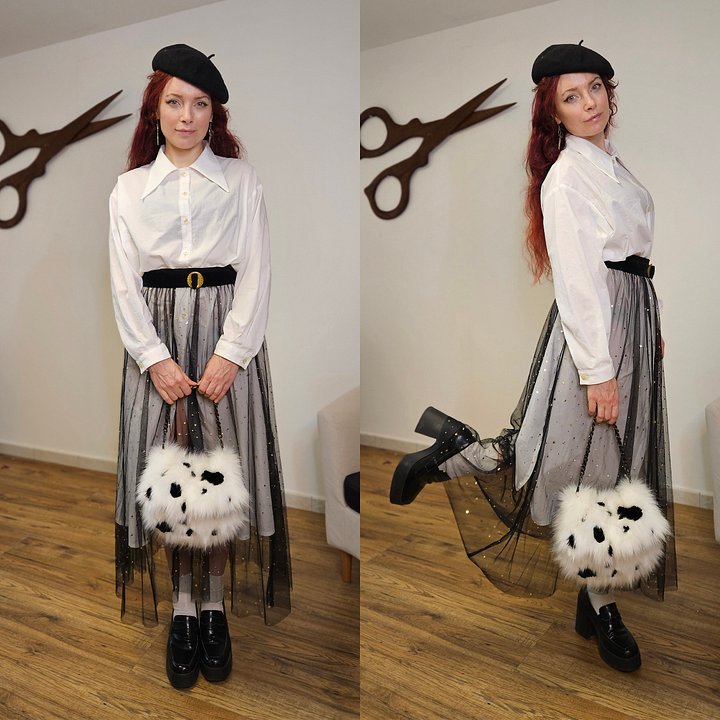 Artist oversize shirt sewing pattern product image (2)