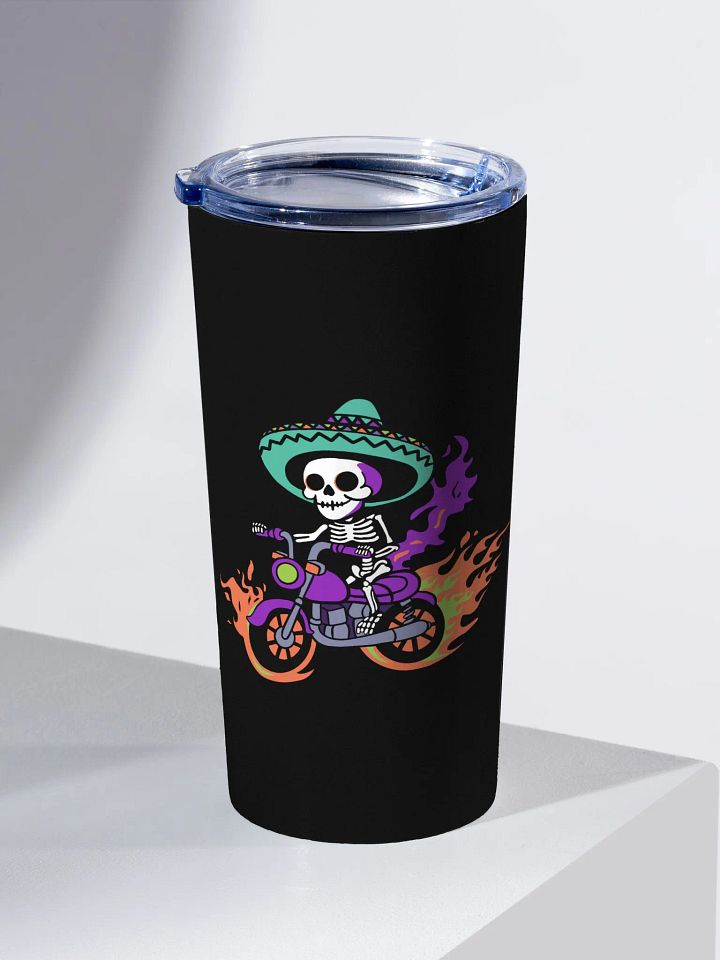Bone to be Wild Colorful 20oz Stainless Steel Tumbler product image (2)