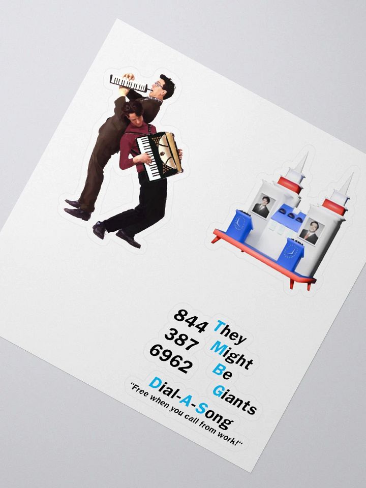 TMBG Sticker Pack product image (2)