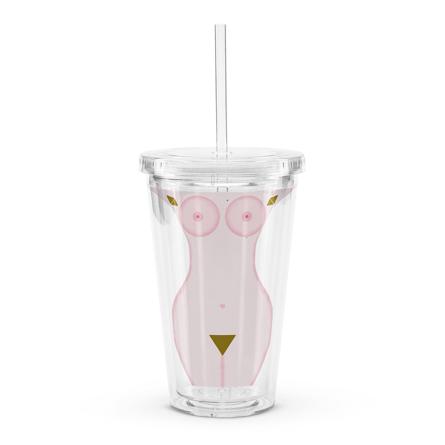 Abstract Femininity Tumbler - 16 oz product image (1)