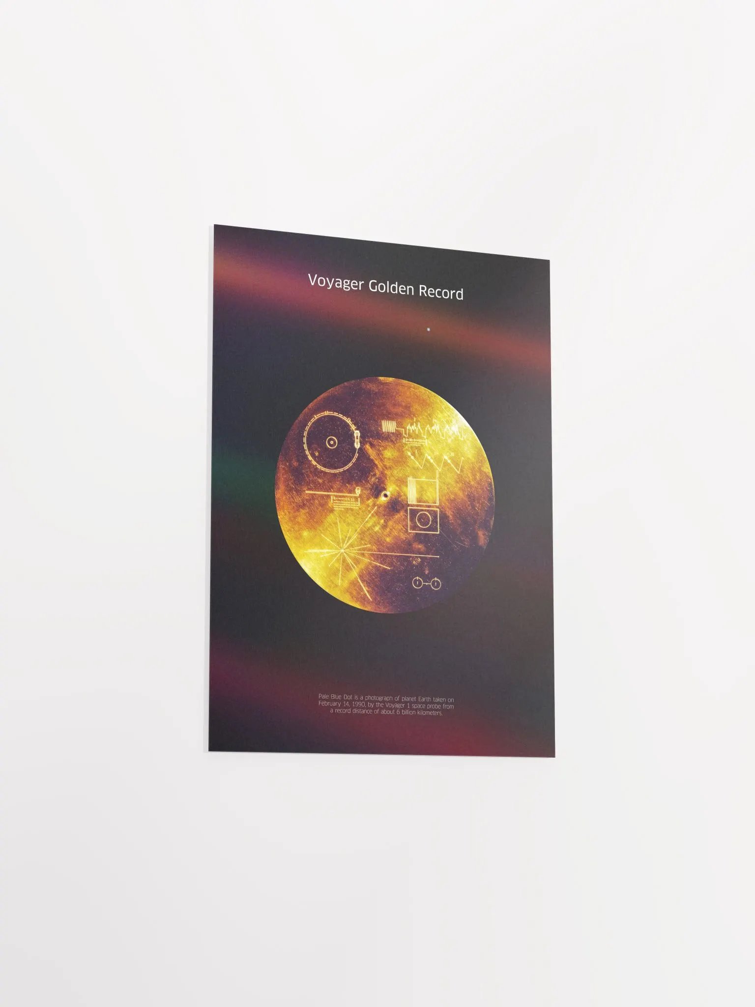 NASA Voyager 1 Golden Record — space poster, science print product image (10)