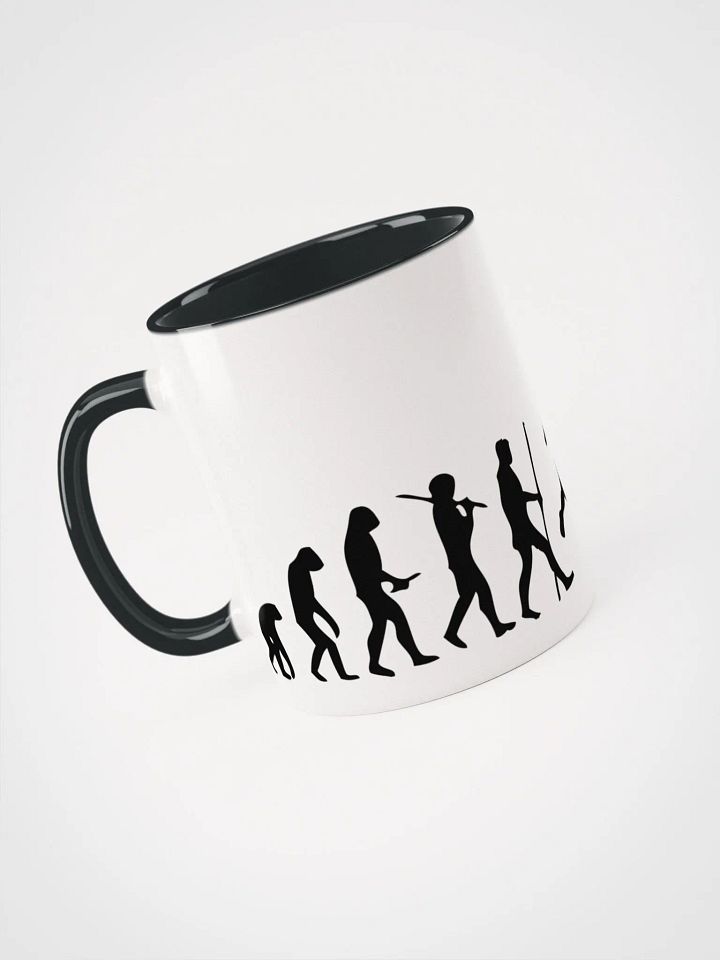 Evolution disc golf - ceramic mug product image (1)