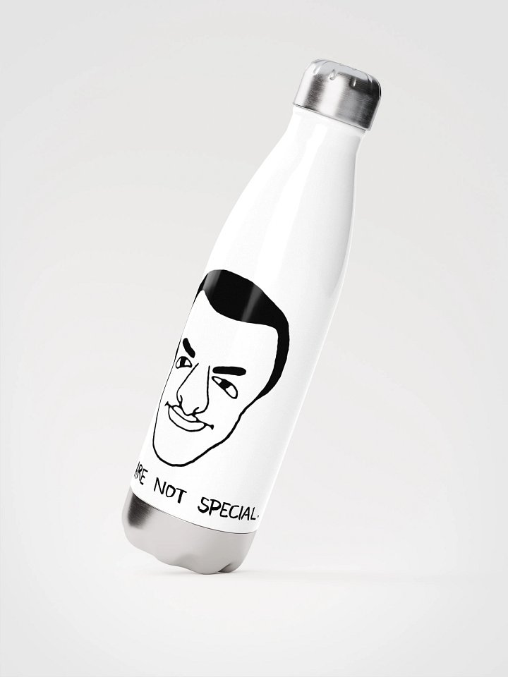 You are NOT Special - Stainless Steel Water Bottle WHITE product image (2)