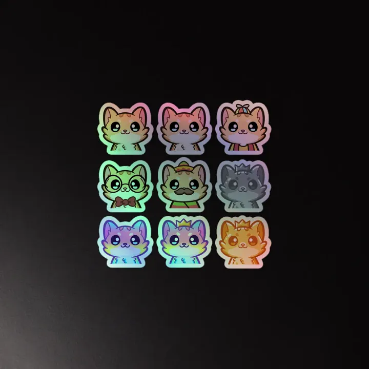 Toti Badges Hologram Stickers product image (2)