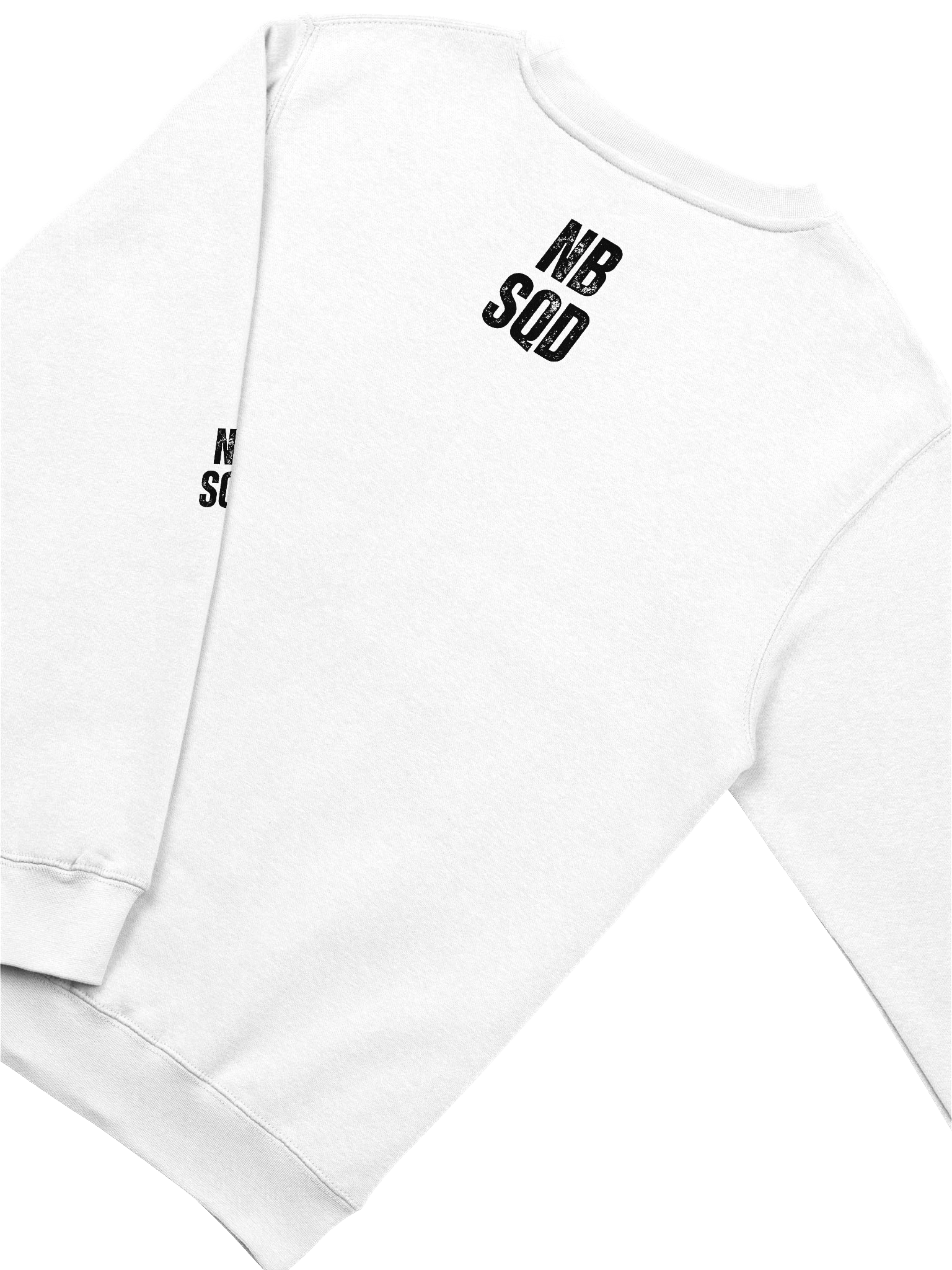 Official Noobsquad Ladies Sweatshirt (White) product image (4)