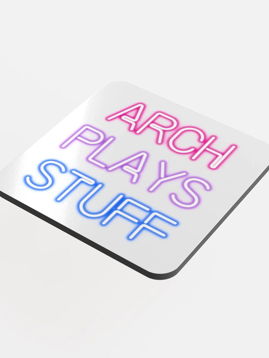 Arch Plays Stuff - Coaster product image (4)