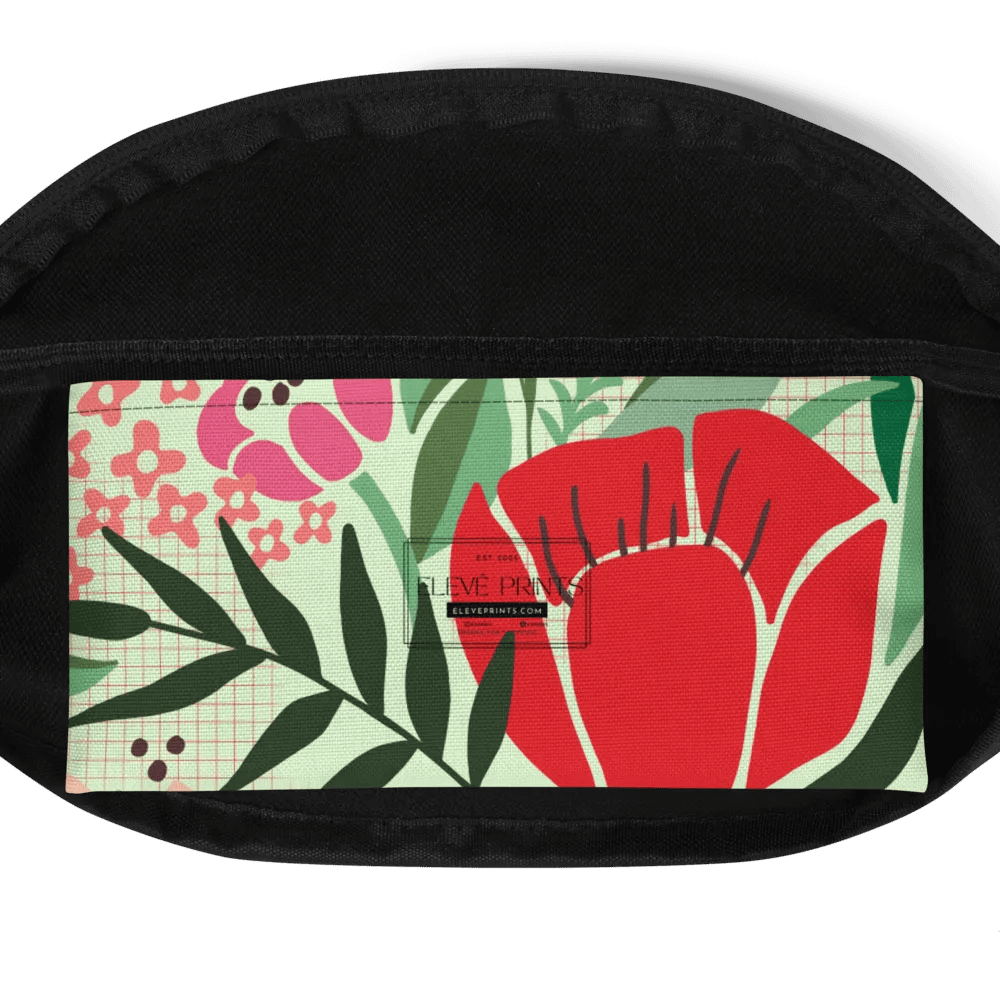 Floral Fantasy All-Over Fanny Pack product image (5)