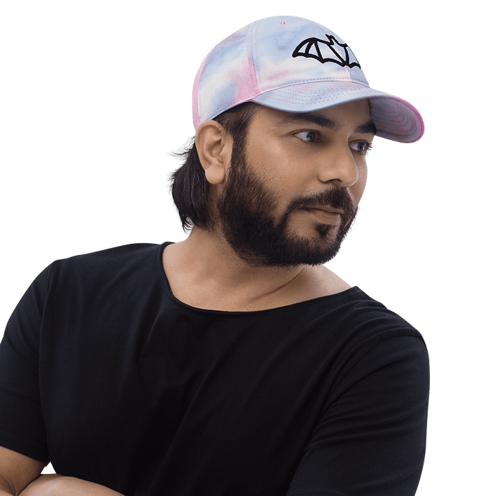 MatchaEXE Bat Tie Dye Cap product image (2)