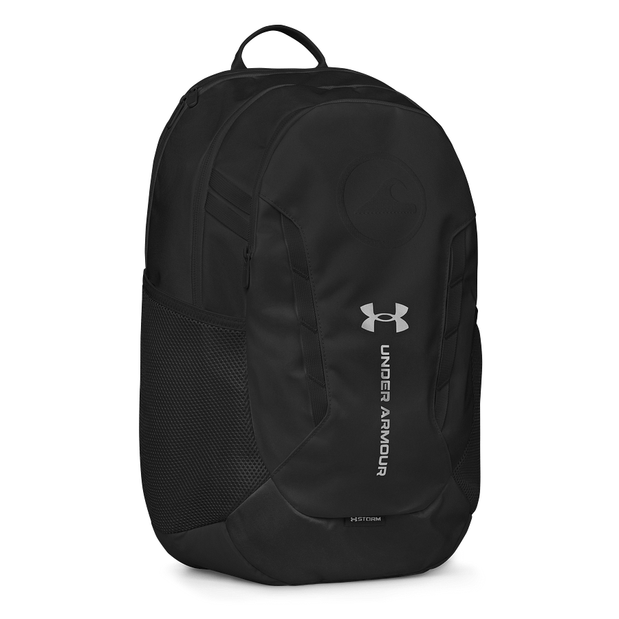 Embroidered Wave Rider Under Armour® Backpack (Blackout) product image (3)