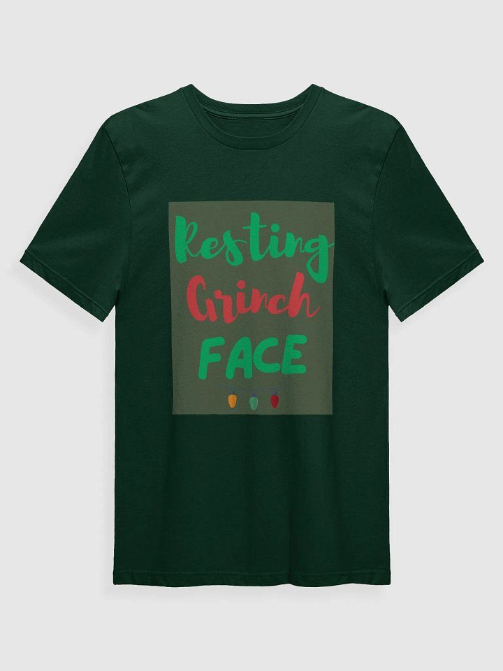 CHRISTMAS FUNNY TEES 4U FOR MEN - “Resting Grinch face.” product image (1)