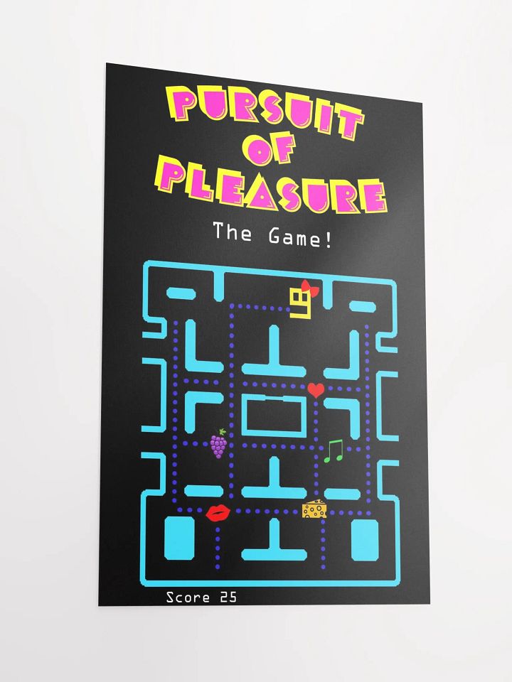 Pursuit of Pleasure: The Game! (Matte Poster) product image (1)