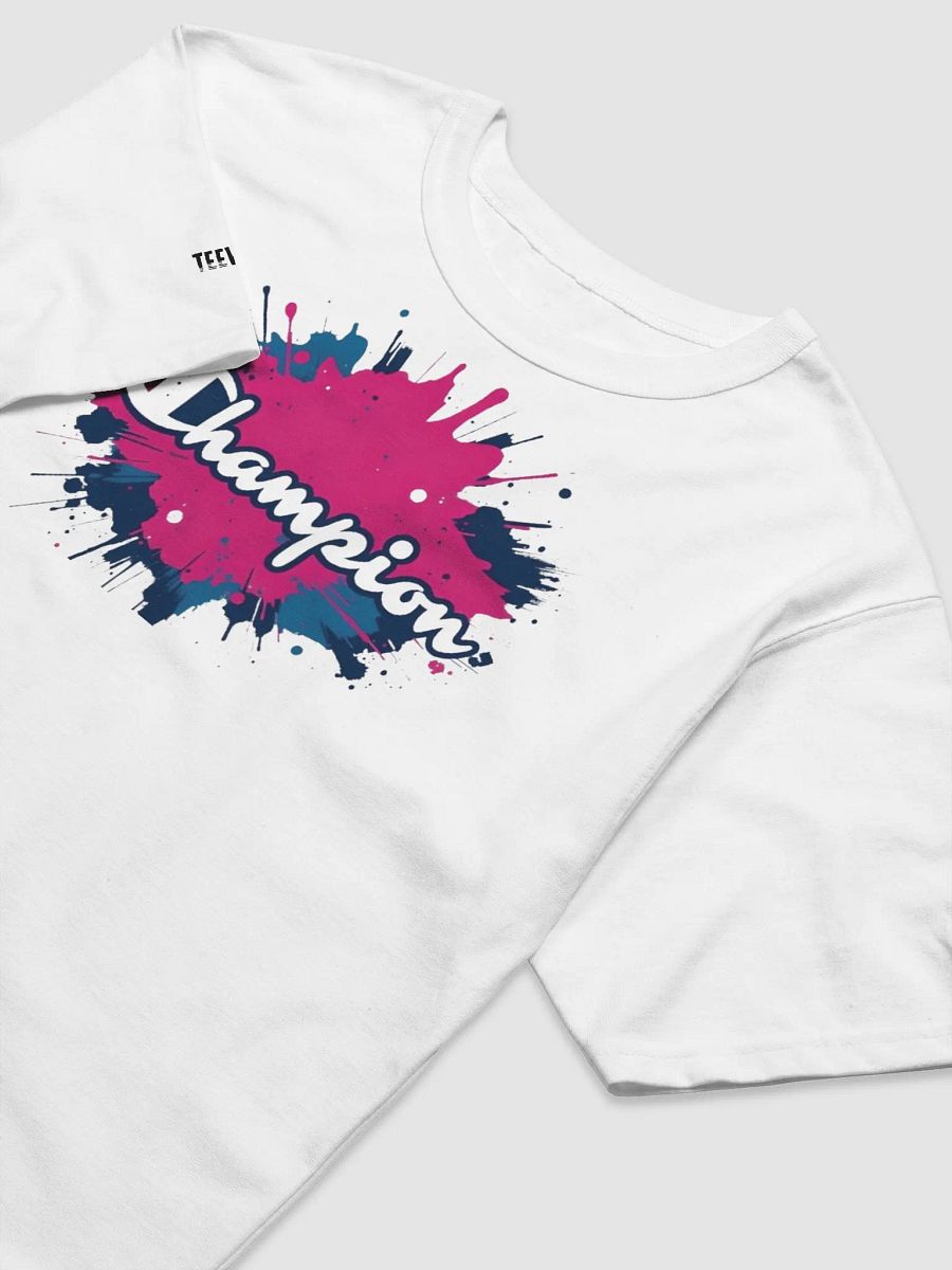 Splatter Script Champion Tee product image (3)