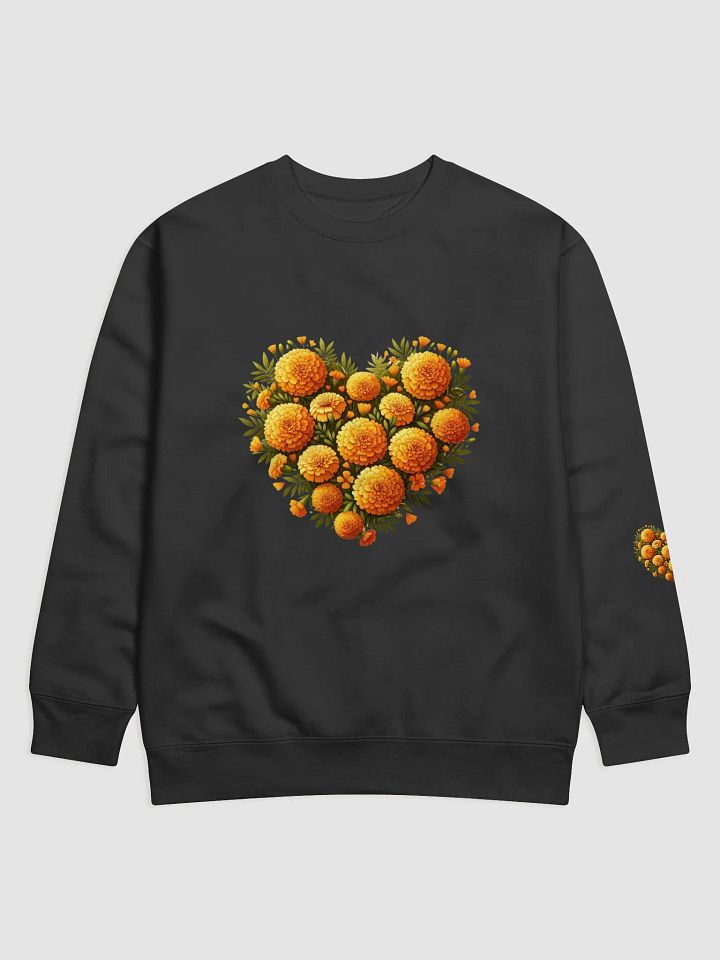 Marigold Heart Premium Sweatshirt product image (2)