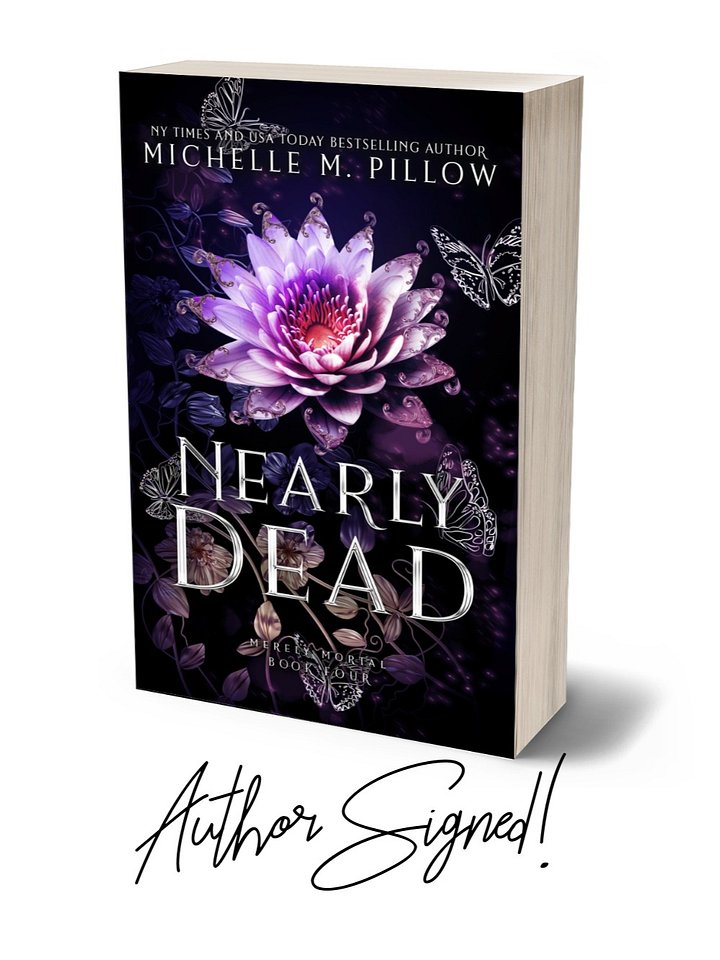 SIGNED: Nearly Dead (Merely Mortal #4) Paperback product image (1)