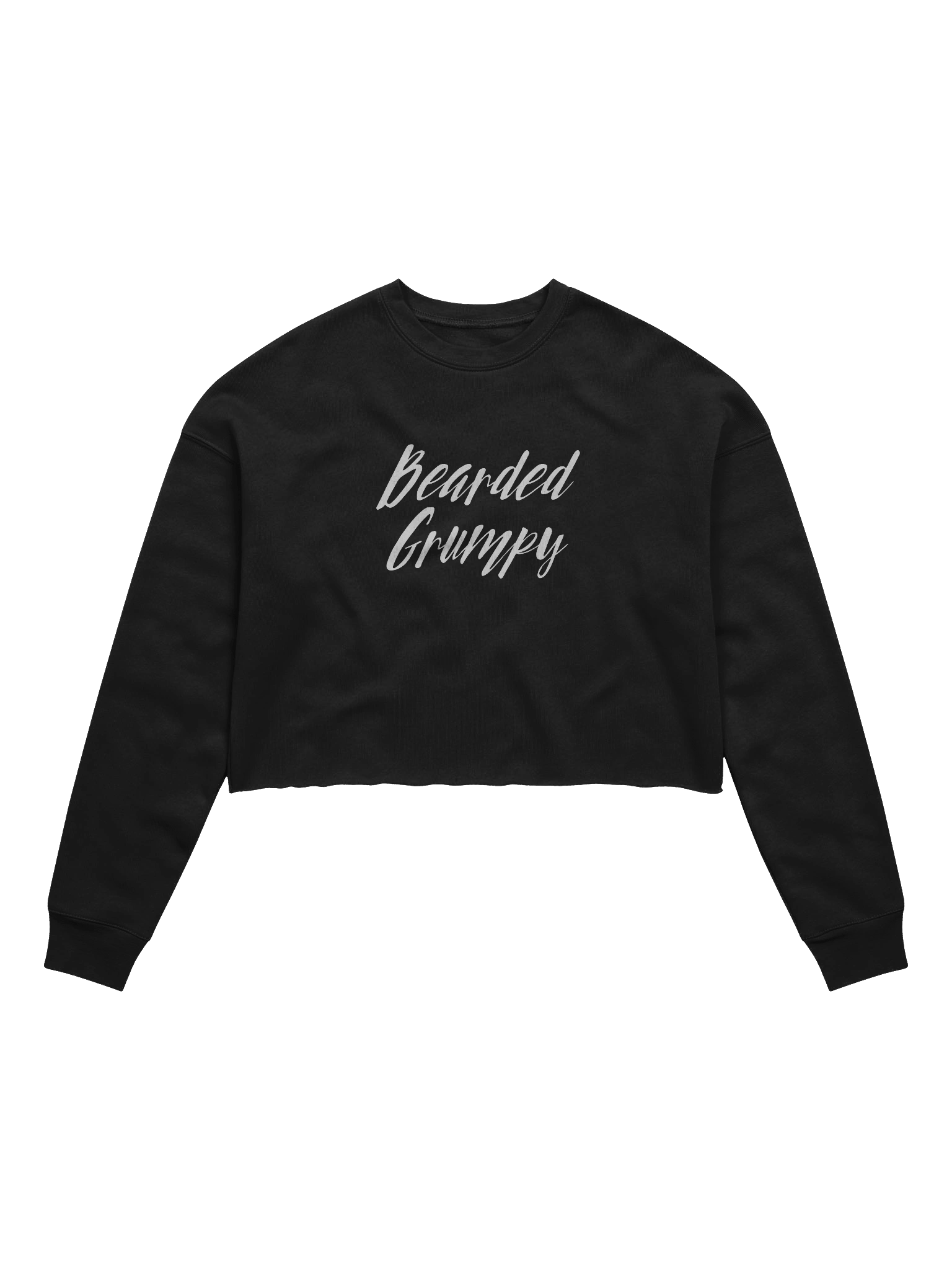 Badass BeardGrumpy Crop Sweatshirt product image (1)