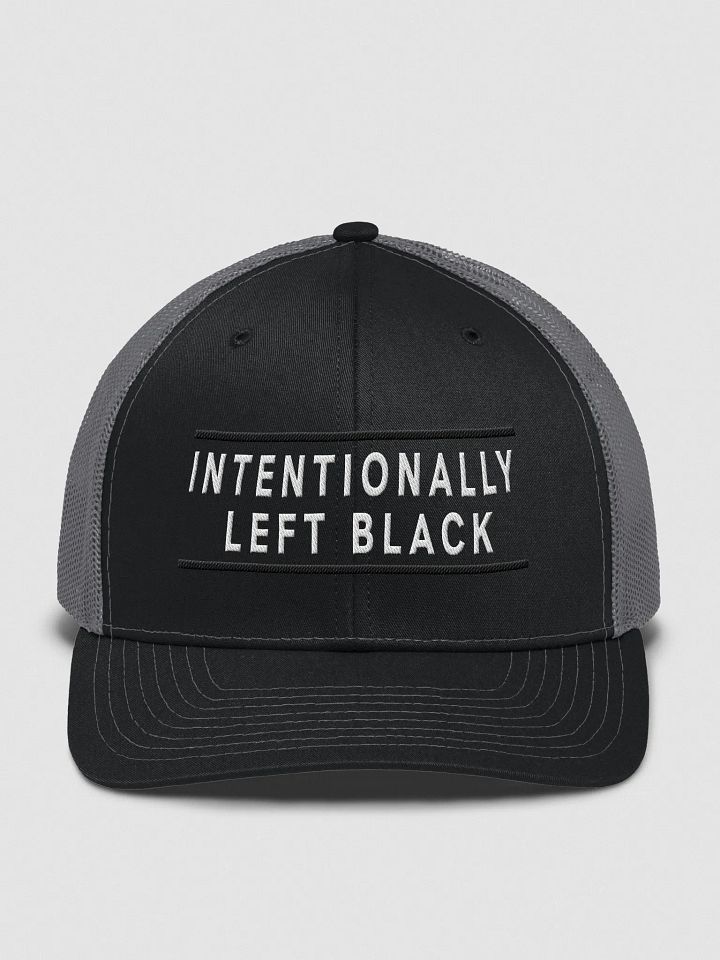 INTENTIONALLY LEFT BLACK - TRUCKER HAT product image (1)