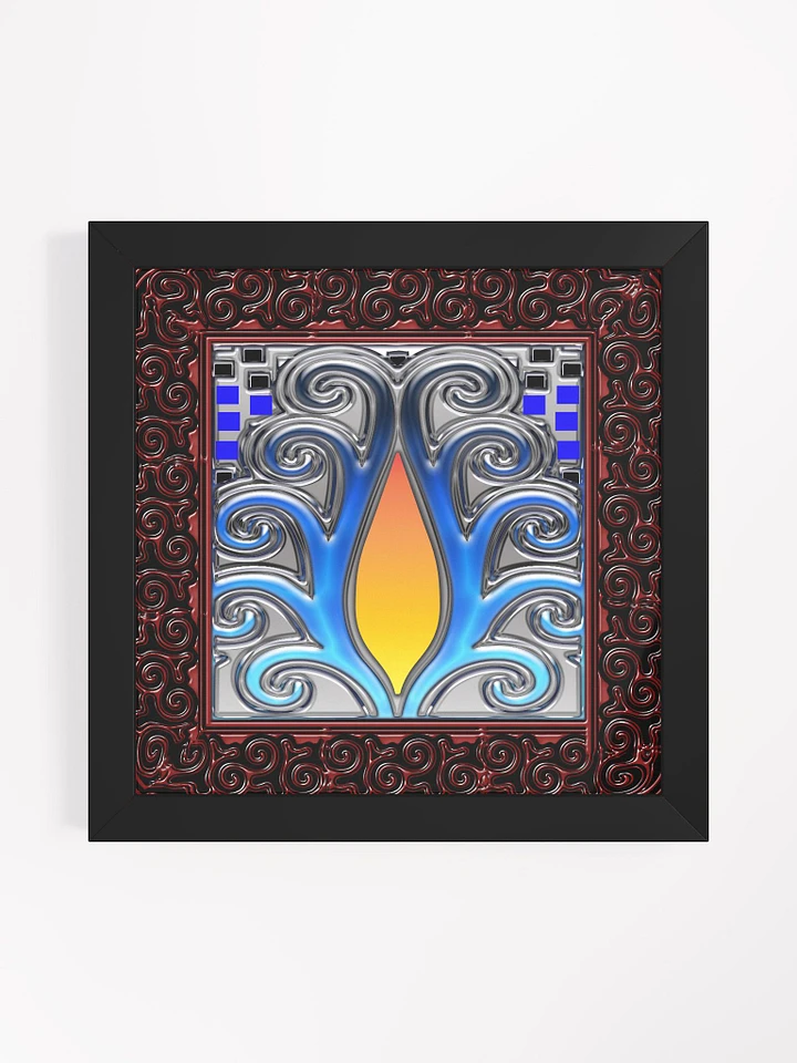 Art Nouveau Candle Framed Poster product image (9)