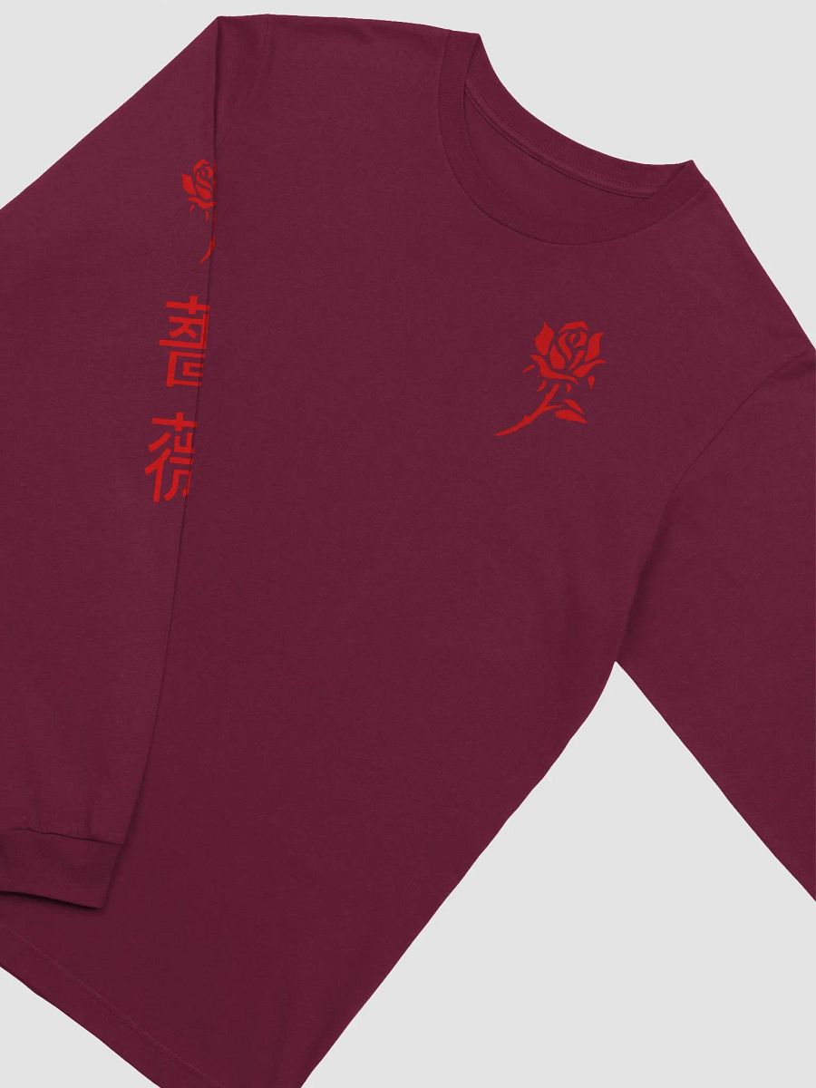薔薇 Red Dripping Rose Long Sleeve product image (33)
