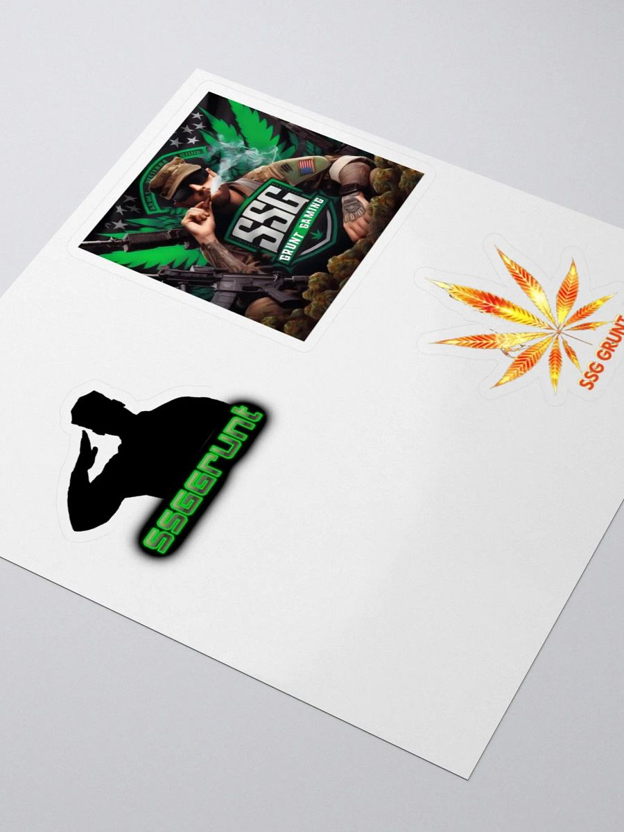 SSG Grunt Salute & Logo Stickers product image (3)