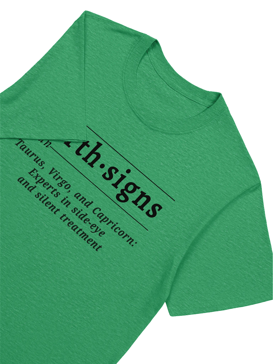 Earth Signs Def Unisex Tee v1 product image (2)