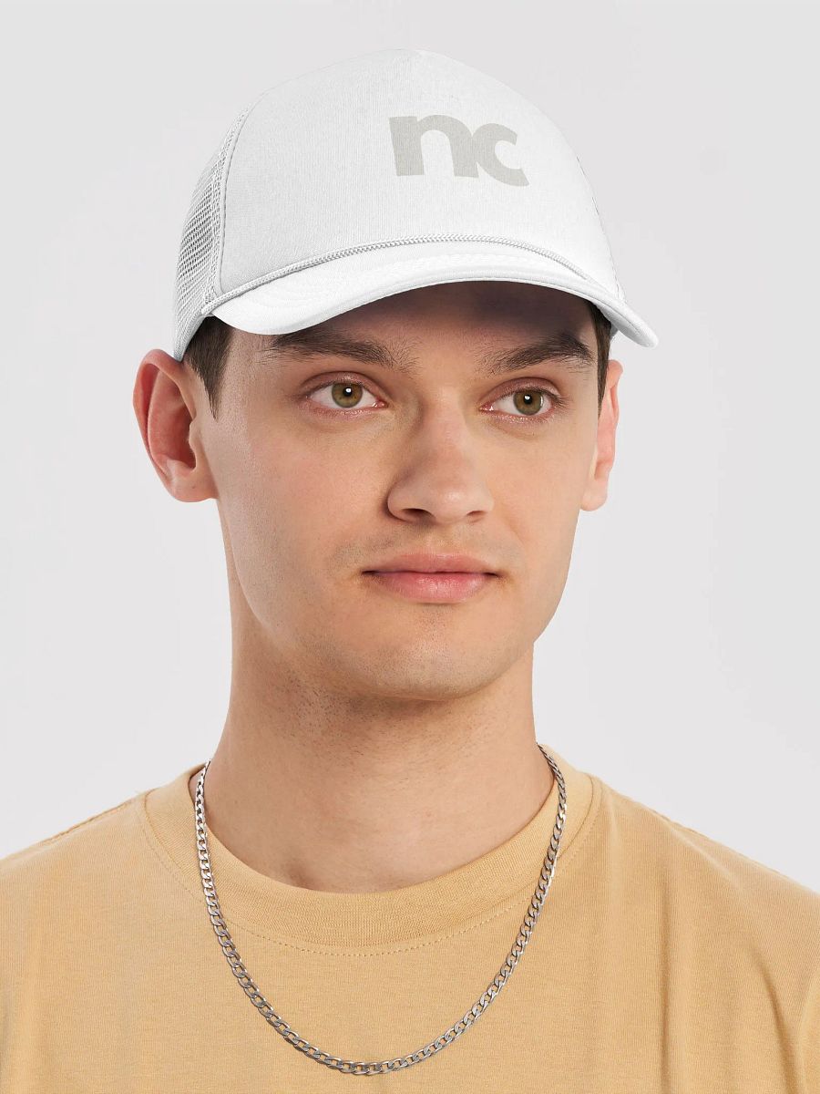 Neon Cab Trucker Hat White product image (5)